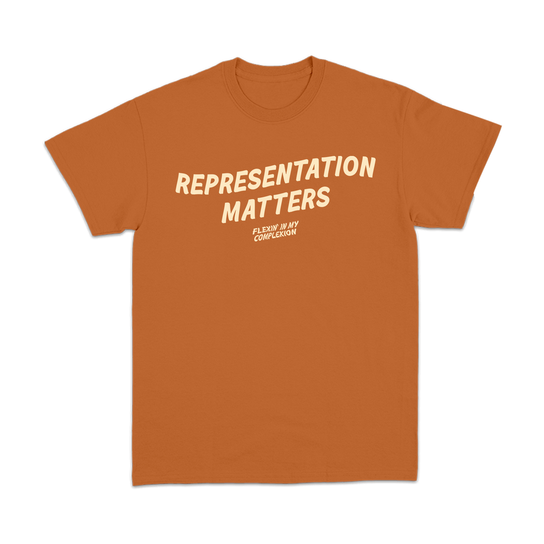 FLEXIN IN MY COMPLEXION Tシャツ　半袖 whitexgold_1024x1024.jpg?v=