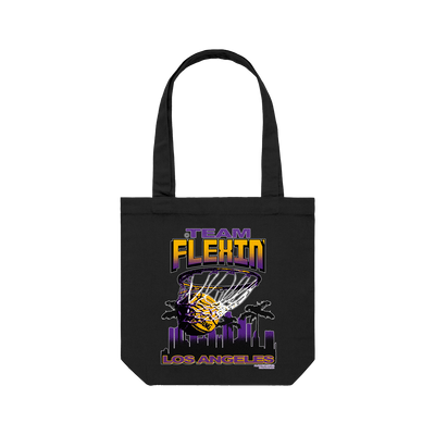 Team Flexin' Black Tote